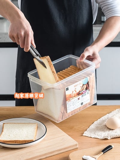 日本小久保KOKUBO－吐司麵包密封保鮮盒 4.2L6
