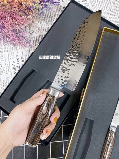 日本貝印 旬 Shun－槌目龍紋三德刀禮盒組（3支組）5