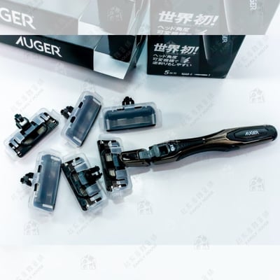 日本貝印KAI－AUGER 刮鬍刀組7