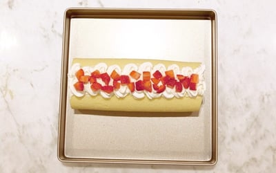 學廚Chefmade－香檳金捲邊正方形蛋糕模（11吋）3