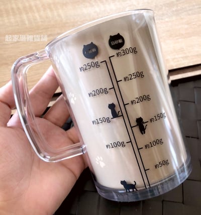 日本貝印KAI－貓咪計量杯（500ml）6