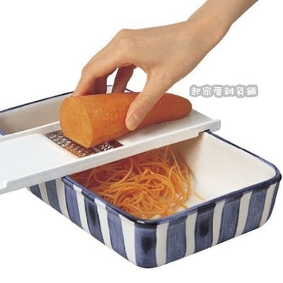 日本貝印KAI－雙面刨絲器（粗／細）3