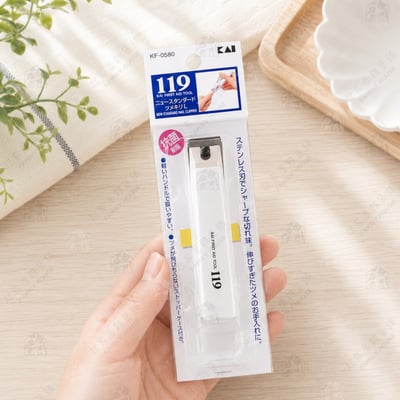 日本貝印KAI－119系列 指甲剪（S彎口／M彎口／L平口）9