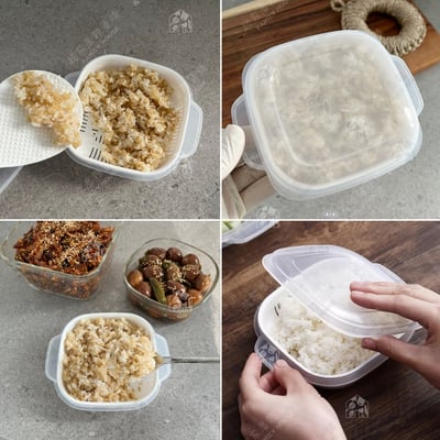 日本NAKAYA－可微波米飯盒（340ml）9