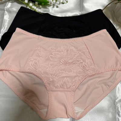 【配褲】桃花朵朵調整型內衣-3色2