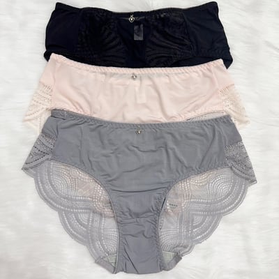 【配褲】仙女玄花內衣-3色1