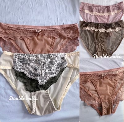 【配褲】深Ｖ花瓣＆高顏值內衣-5色1