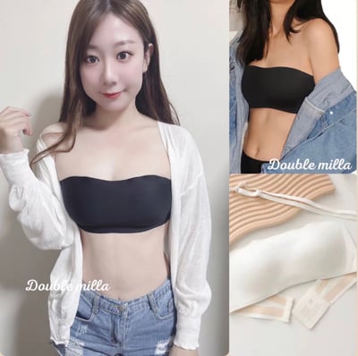 防滑無痕平口內衣Ａ-Ｄ罩-2色1