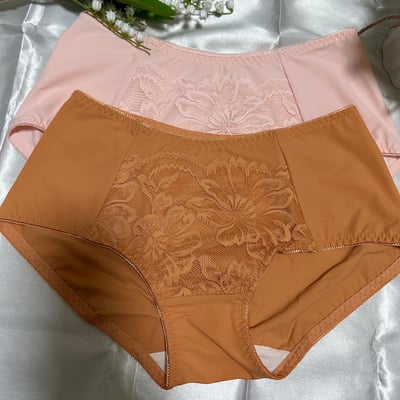 【配褲】桃花朵朵調整型內衣-3色1