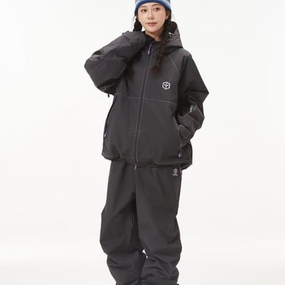 Taotech｜3L 全拉鍊寬鬆硬殼雪服19