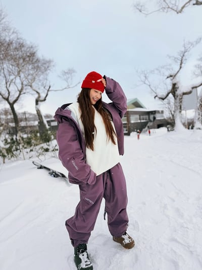 Taotech｜3L 寬鬆硬殼雪褲5