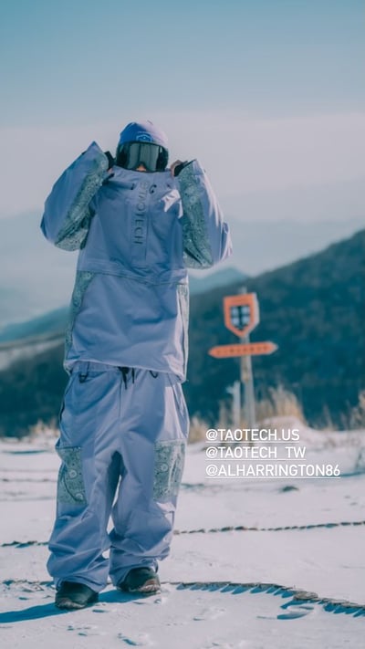 Taotech｜新款-2L套頭雪服+彎刀滑雪褲組合**預購15