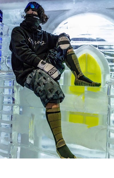 Taotech｜彩色滑雪襪_腈綸/羊毛4