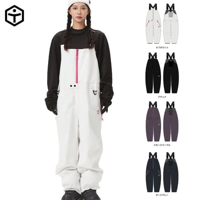 Taotech｜3L 寬鬆硬殼背帶褲1