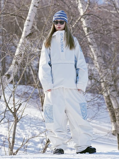 Taotech｜新款-2L套頭雪服+彎刀滑雪褲組合**預購4