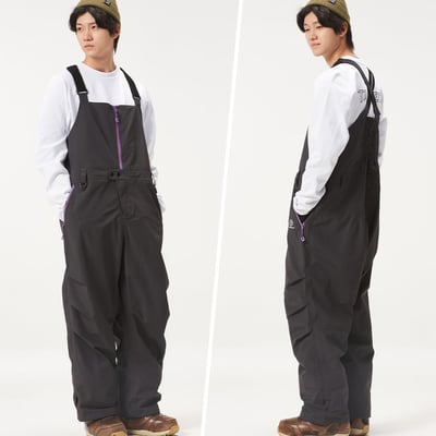 Taotech｜3L 寬鬆硬殼背帶褲8