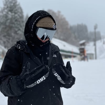 Taotech｜豎拉鍊滑雪手套5