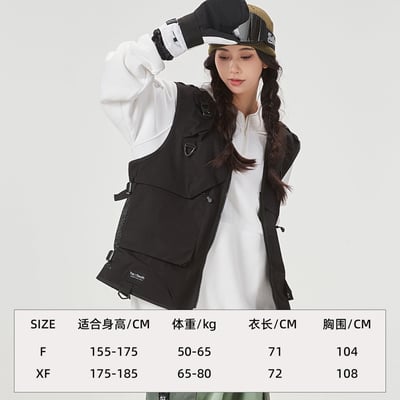 Taotech｜滑雪機能風背心10