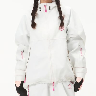 Taotech｜3L 全拉鍊寬鬆硬殼雪服11
