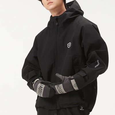 Taotech｜3L 全拉鍊寬鬆硬殼雪服9