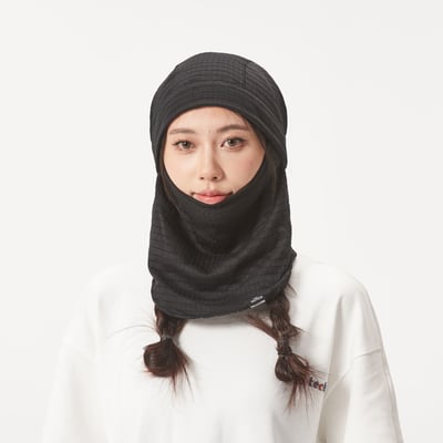 Taotech｜玉米透氣網格_全包頭面巾3