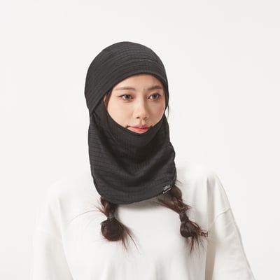 Taotech｜玉米透氣網格_全包頭面巾5