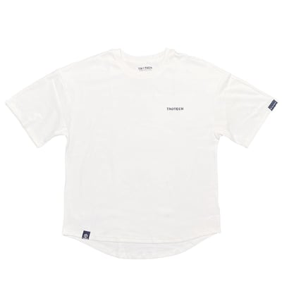 Taotech｜基礎版純棉落肩短袖7
