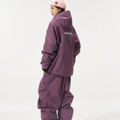 Taotech｜3L 全拉鍊寬鬆硬殼雪服21