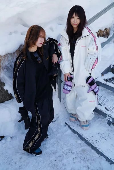 Taotech｜新款-2L立領拉鍊雪服+寬鬆雪褲套組**預購9