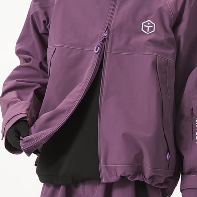 Taotech｜3L 全拉鍊寬鬆硬殼雪服15