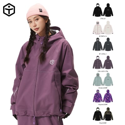 Taotech｜3L 全拉鍊寬鬆硬殼雪服1