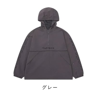 Taotech｜輕量防潑水日式寬鬆薄款連帽長袖**預購15