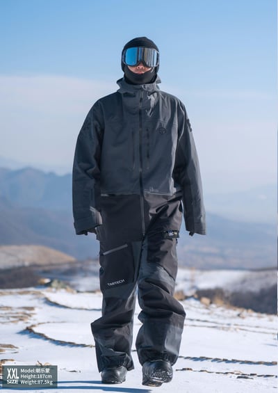 Taotech｜新款-3L修身硬殼雪服+背帶褲**預購11