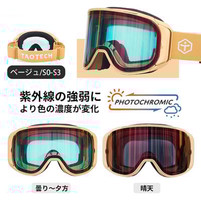 Taotech｜變色雪鏡5