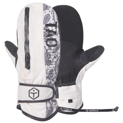 Taotech｜豎拉鍊滑雪手套8