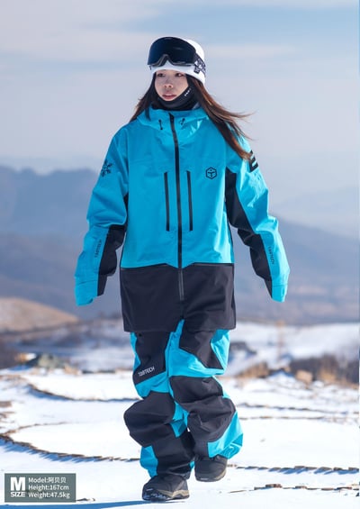 Taotech｜新款-3L修身硬殼雪服+背帶褲**預購10