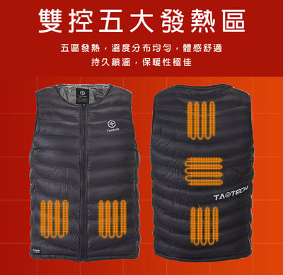 Taotech｜貼身電加熱背心4