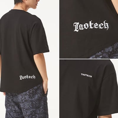 Taotech｜基礎版純棉落肩短袖3