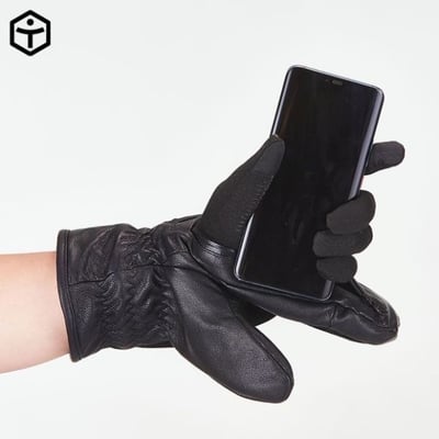 Taotech｜豎開拉鍊皮手套3