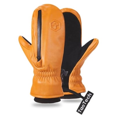 Taotech｜豎開拉鍊皮手套8