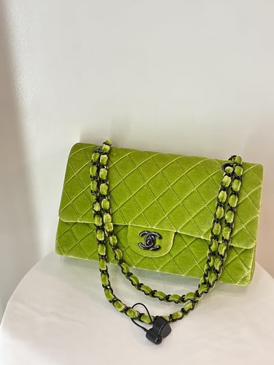 Ba1022 Chanel絲絨綠CF251