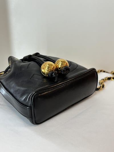 Ba1129 Chanel 迷你金球水桶包5