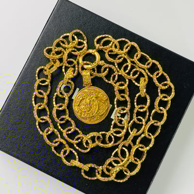 Chanel 葡萄藤雙腰鍊1