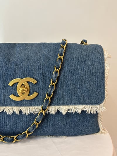 Ba0955 大LOGO牛仔包3