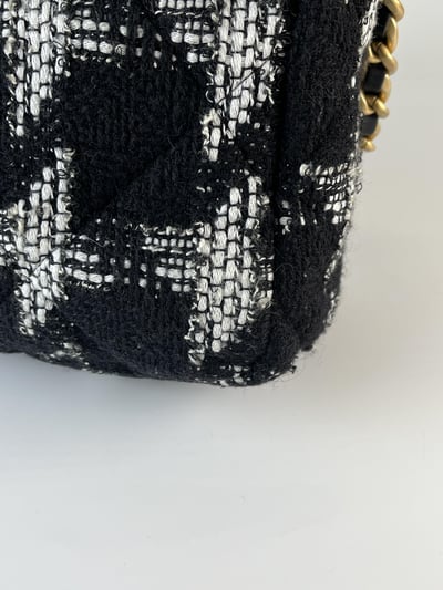 Chanel黑白毛呢197