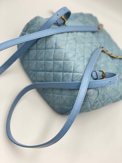 BA0978Chanel單寧後背包13