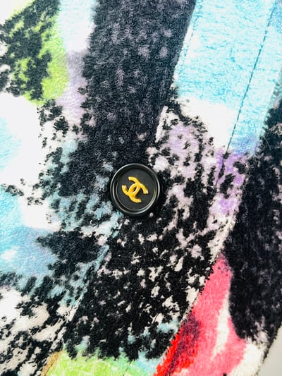 Chanel 花卉毛巾洋裝5