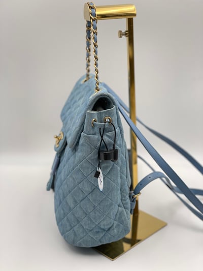 BA0978Chanel單寧後背包2