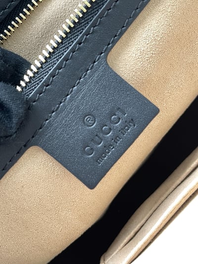 Gucci 紅綠麂皮大托特包11