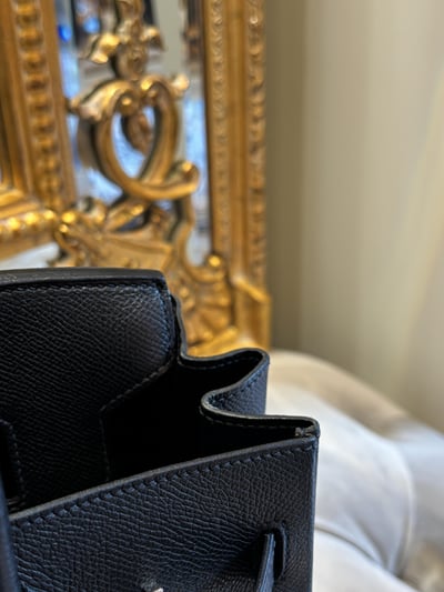 Hermes 黑銀birkin3016